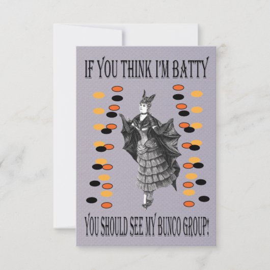 Batty Bunco Kaart (Voorkant)