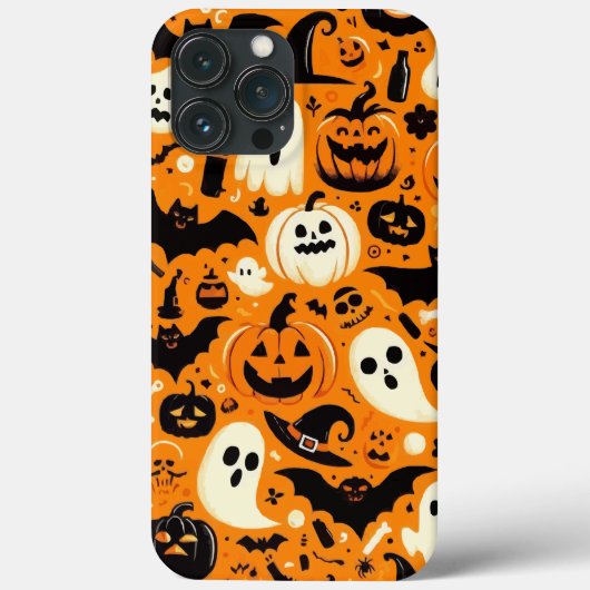 Batty en Boo-tiful Patroon Case-Mate iPhone Case (Achterkant)