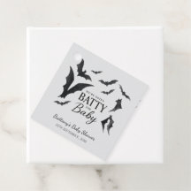 Batty voor Baby Halloween vleermuizen Baby shower