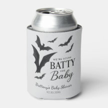Batty voor Baby Halloween vleermuizen Baby shower