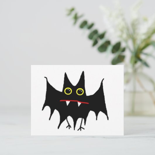 BattyBat Briefkaart (Staand voorkant)