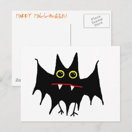 BattyBat Briefkaart (Voorkant / Achterkant)