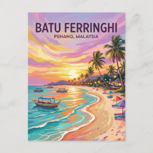 Batu Ferringhi Beach Maleisië Briefkaart