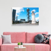 Batumi stad Georgia Canvas Afdruk (Insitu (Woonkamer))