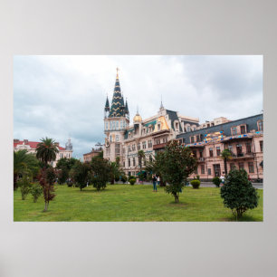 Batumi stad Georgia Poster
