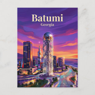 Batumia Georgië Briefkaart