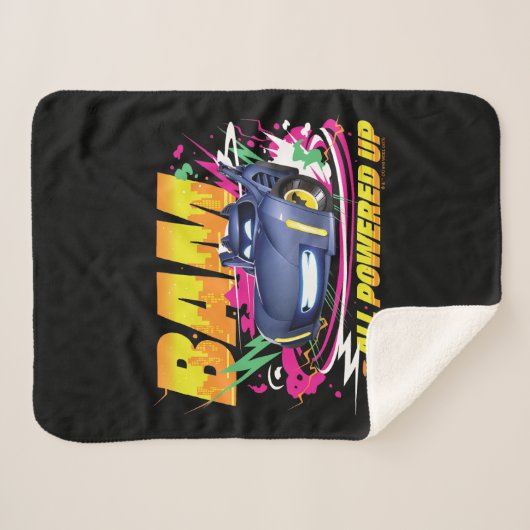 Batwheels™ BAM - Alles aangesloten Sherpa Deken (Voorkant (horizontaal))