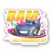 Batwheels™ BAM - Alles aangesloten Sticker (Voorkant)