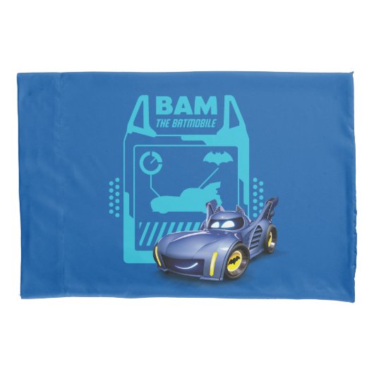 Batwheels™ BAM - De Batmobile Kussensloop (Voorkant)