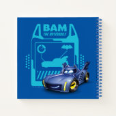 Batwheels™ BAM - De Batmobile Notitieboek (Achterkant)