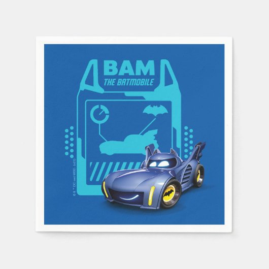 Batwheels™ BAM - De Batmobile Servet (Voorkant)