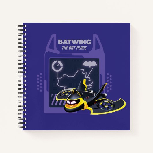Batwheels™ Batwing - Het vleermuisvlak Notitieboek (Voorkant)