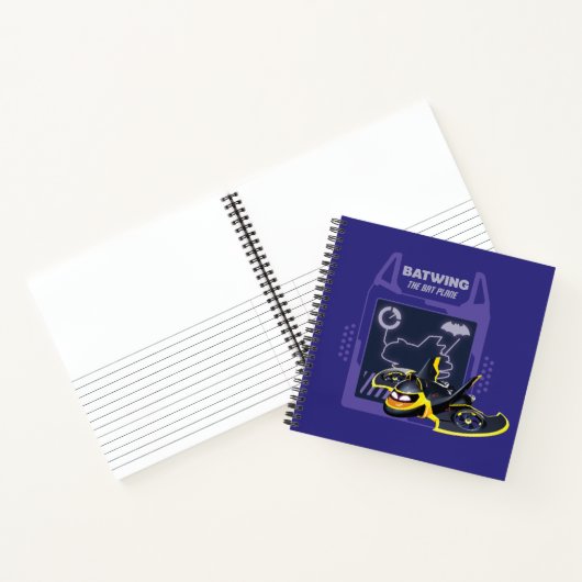 Batwheels™ Batwing - Het vleermuisvlak Notitieboek (Binnen)