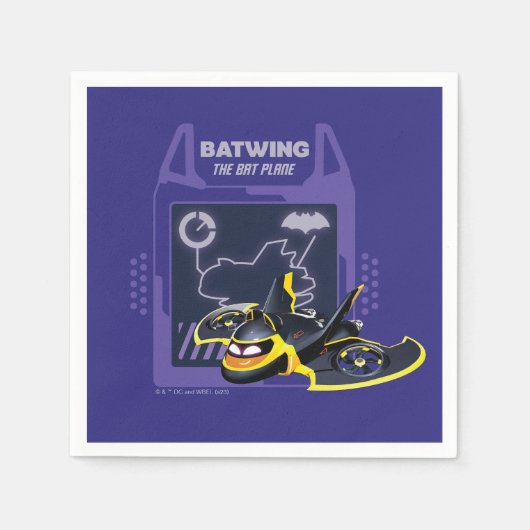 Batwheels™ Batwing - Het vleermuisvlak Servet (Voorkant)