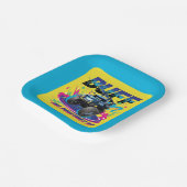 Batwheels™ Buff - Alles ingeschakeld Papieren Bordje (Gebogen)