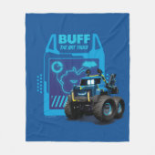Batwheels™ Buff - De Bat Truck Fleece Deken (Voorkant)