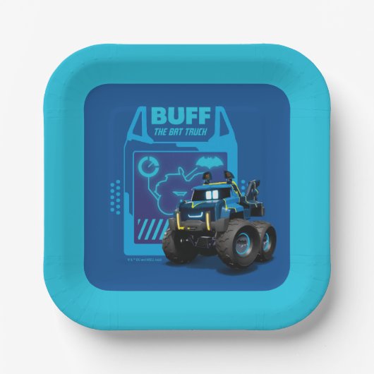 Batwheels™ Buff - De Bat Truck Papieren Bordje (Voorkant)