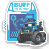 Batwheels™ Buff - De Bat Truck Sticker (Voorkant)