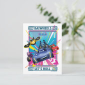 Batwheels™ - Laten we rollen Briefkaart (Staand voorkant)