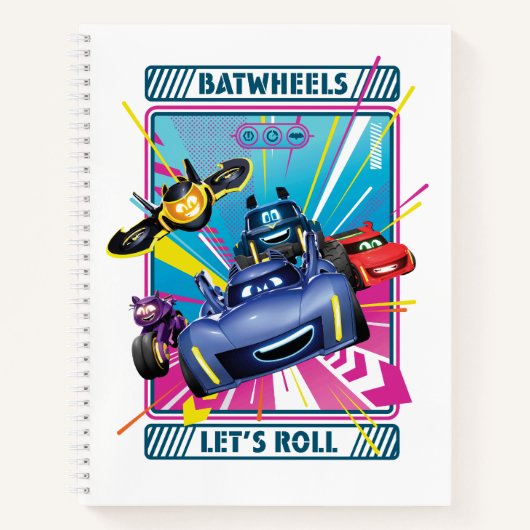 Batwheels™ - Laten we rollen Notitieboek (Voorkant)