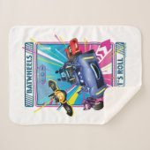 Batwheels™ - Laten we rollen Sherpa Deken (Voorkant (horizontaal))