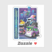 Batwheels™ - Legioen van Zoom Sticker (Vel)