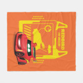 Batwheels™ Redbird - De racecar Fleece Deken (Voorkant (Horizontaal))
