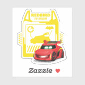 Batwheels™ Redbird - De racecar Sticker (Vel)