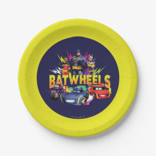 Batwheels™ superheldenteam papieren bordje