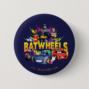 Batwheels™ superheldenteam ronde button 5,7 cm