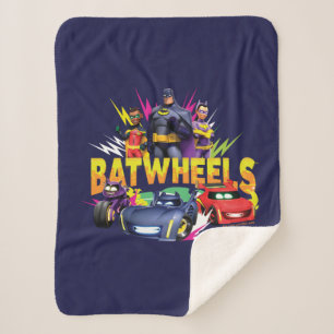 Batwheels™ superheldenteam sherpa deken
