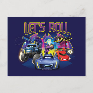 Batwheels™ Team - Let's Roll Briefkaart