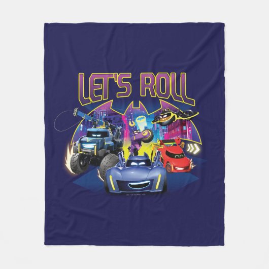 Batwheels™ Team - Let's Roll Fleece Deken (Voorkant)