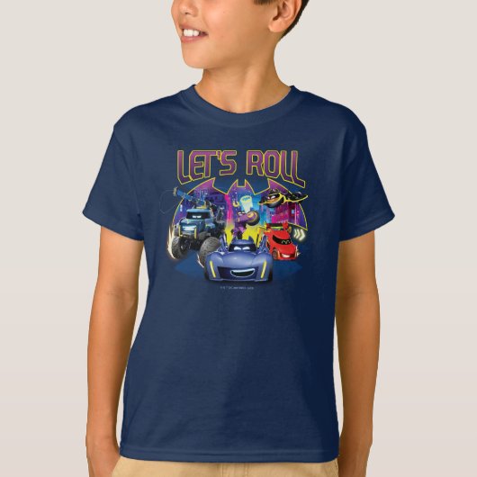 Batwheels™ Team - Let's Roll T-shirt (Voorkant)