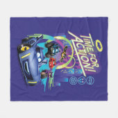 Batwheels™ - Tijd voor actie Fleece Deken (Voorkant (Horizontaal))