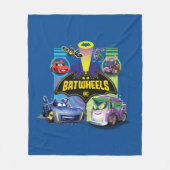 Batwheels™ versus Legion of Zoom Fleece Deken (Voorkant)