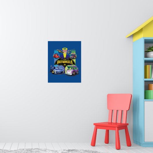 Batwheels™ versus Legion of Zoom Poster (Kinderkamer 1)