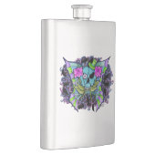 Batwing Skull Premium Flask Flacon (Rechts)