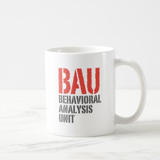 BAU Gedragsanalyse-eenheden Koffiemok (Rechts)