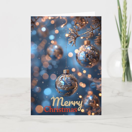 Bauble Christmas-Kaart Kaart (Voorkant)