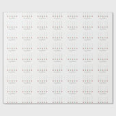 Bauble Wrapping Paper Cadeaupapier (Vlak)