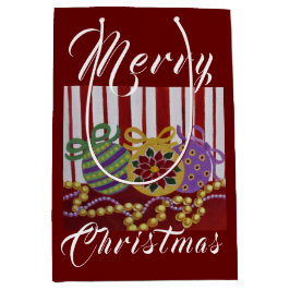 Baubles and Beads Custom Gift Bag - Klein, Glanzen Medium Cadeauzakje