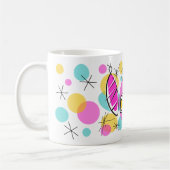 Baubles Arbre Rétro mug (Gauche)