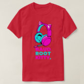 Baud Root Kat T-shirt (Design voorkant)