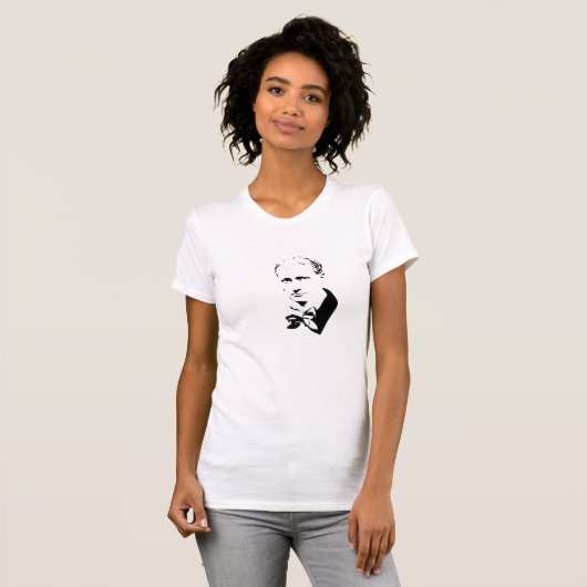 Baudelaire Women's Tshirt (Voorkant volledig)