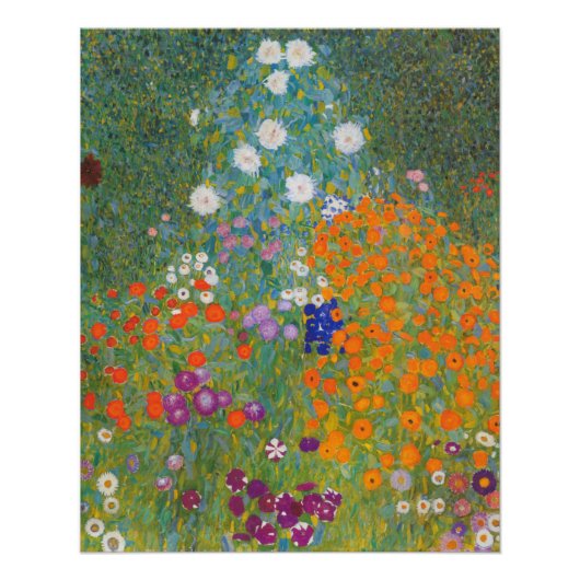 Bauerngarten - Gustav Klimt Perfect Poster (Voorkant)