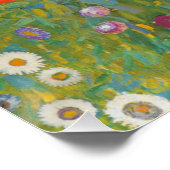 Bauerngarten - Gustav Klimt Perfect Poster (Hoek)