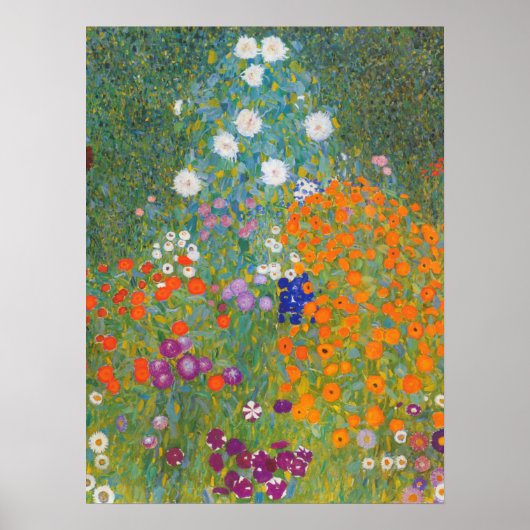 Bauerngarten - Gustav Klimt Poster (Voorkant)