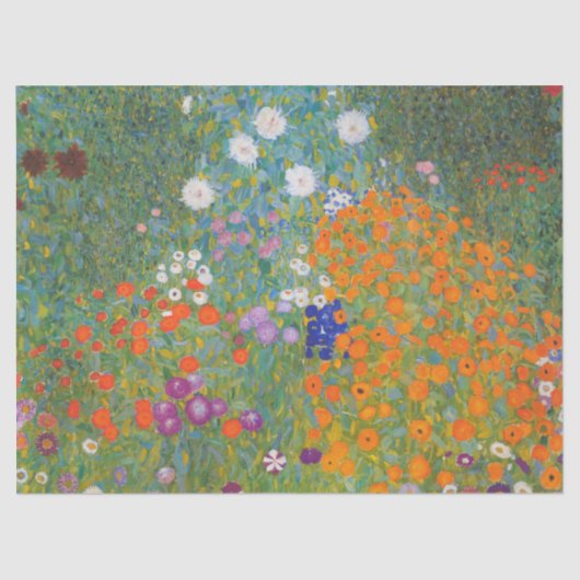 Bauerngarten - Gustav Klimt Tissuepapier (Voorkant)