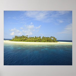 Baughagello Island, South Huvadhoo Atoll, 3 Poster